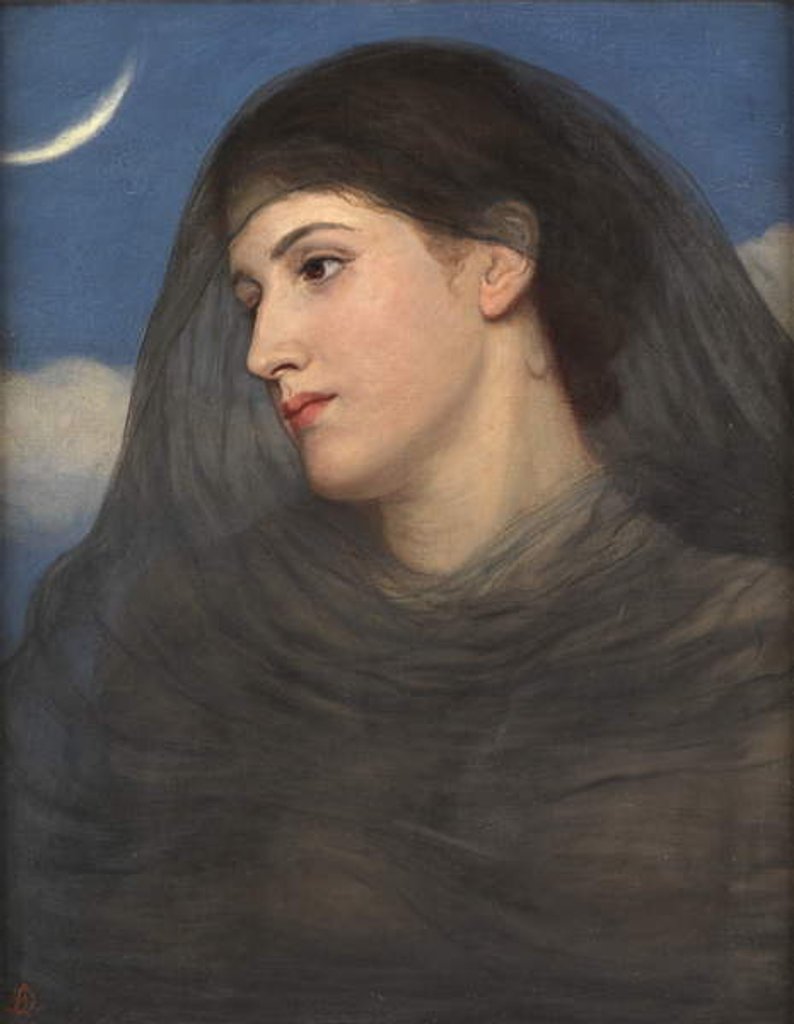 Detail of Diana by Anna Lea Merritt