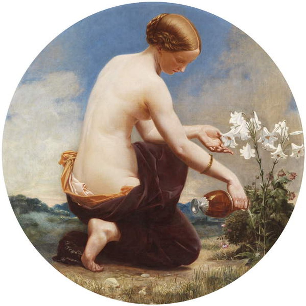 Detail of Hope Cherishing the Drooping by William Cave Thomas