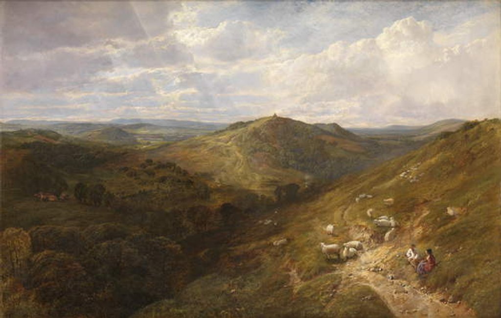 Detail of Martyr's Hill by George Vicat Cole