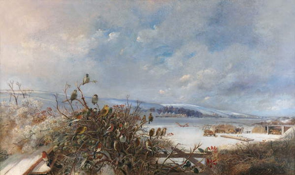 Detail of Birds of a Feather by Charles Henry Clifford (attr. to) Baldwyn