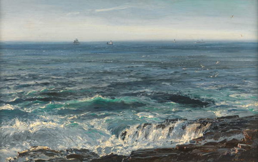 Detail of Seascape, 1877 by Henry Moore