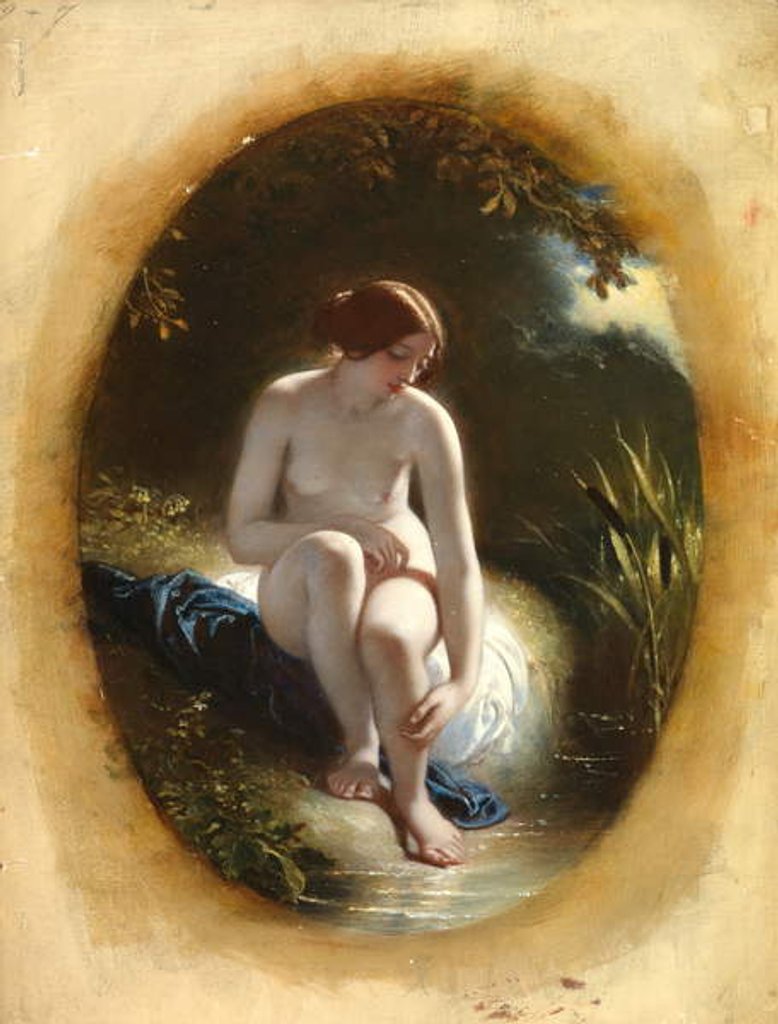 Detail of A Naiad by William Edward Frost