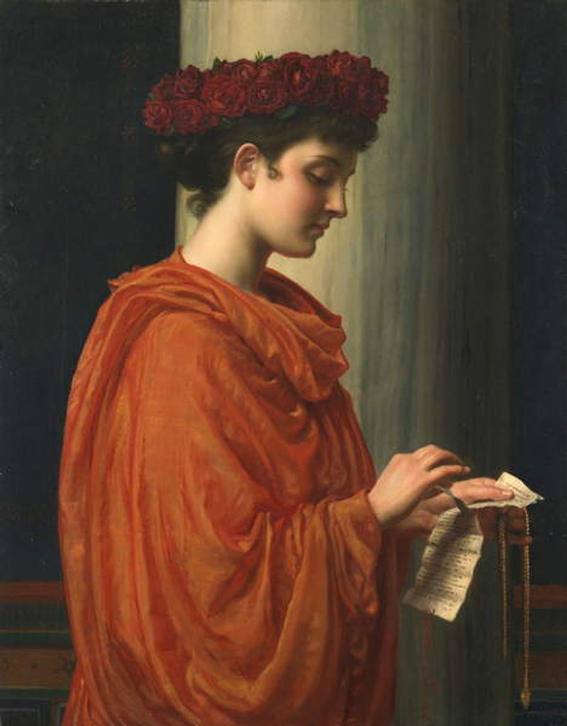 Detail of Barine by Edward John Poynter