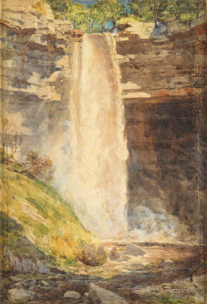 Detail of Hardraw Force, 1872 by Edward John Poynter