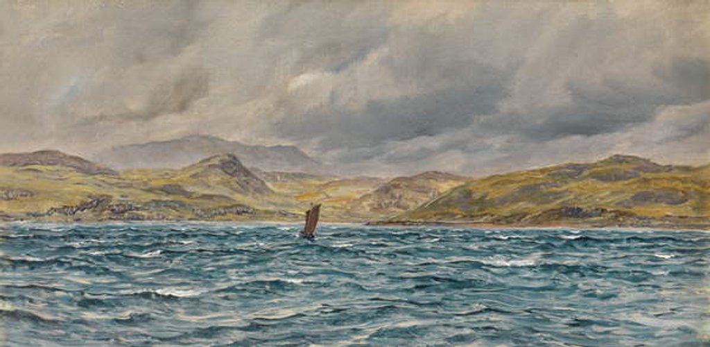 Detail of Loch Beag, Skye by John Brett