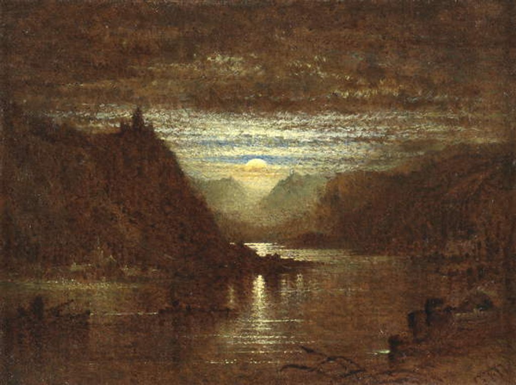 Detail of Lahneck on the Rhine by George F. Teniswood