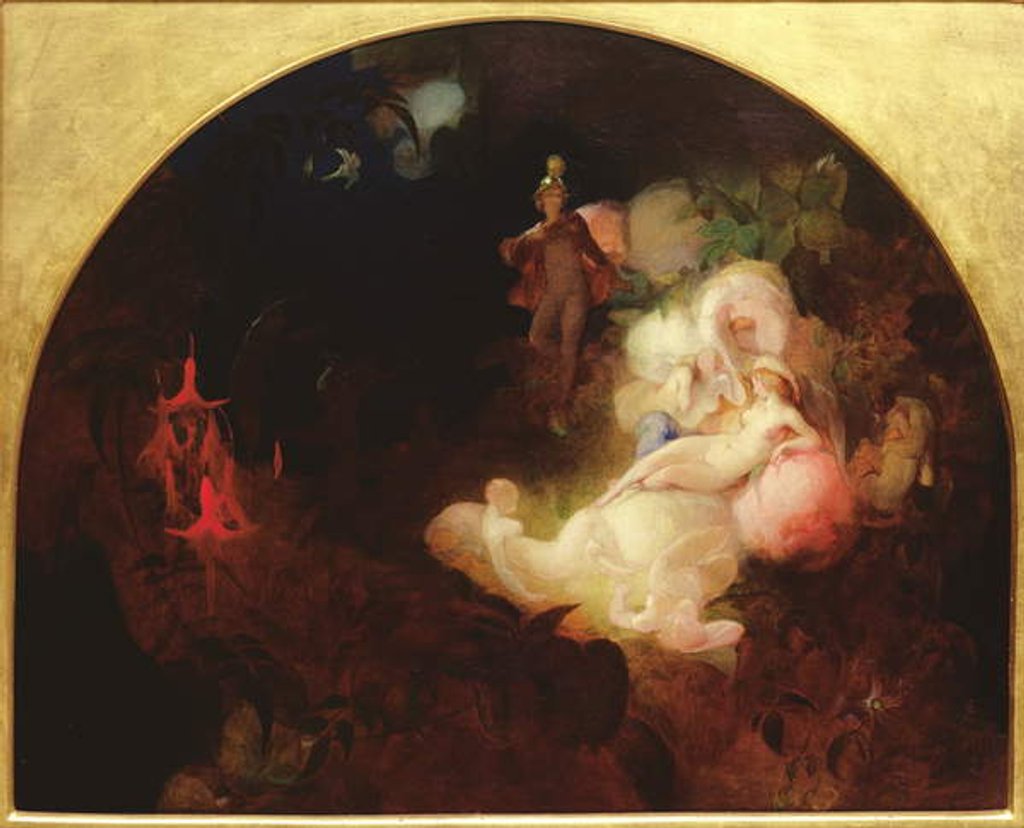 Detail of There Sleeps Titania by Robert Huskisson