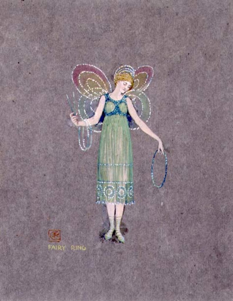 Detail of Fairy Ring by Walter Crane