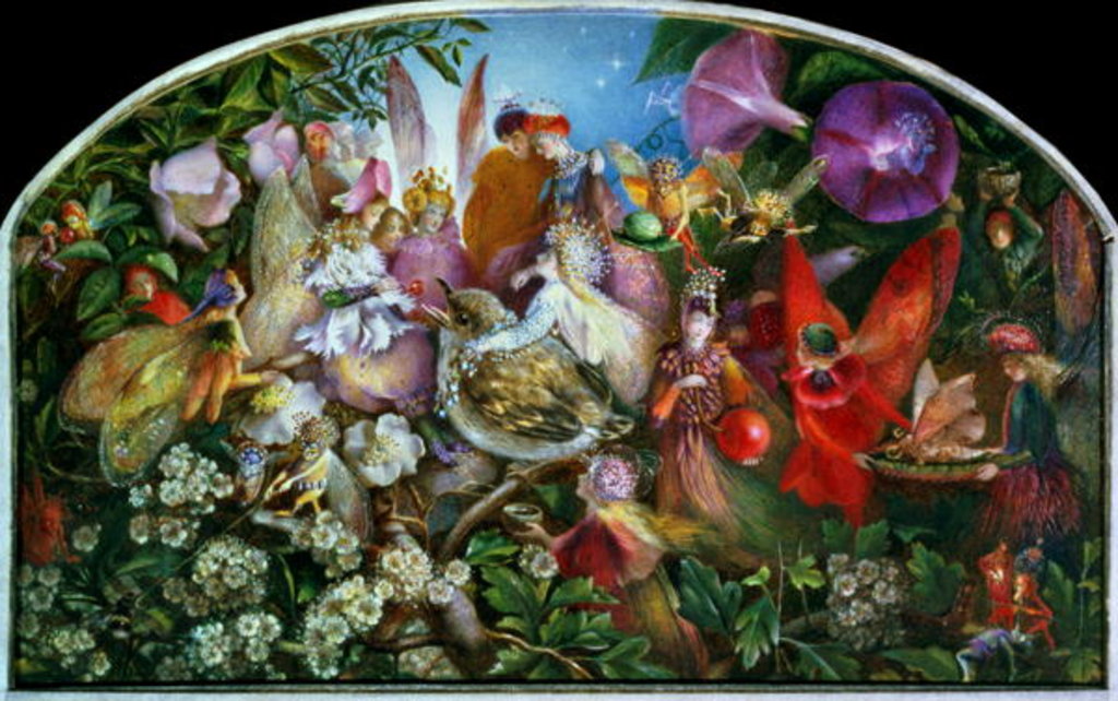 Detail of The Fledgling by John Anster Fitzgerald