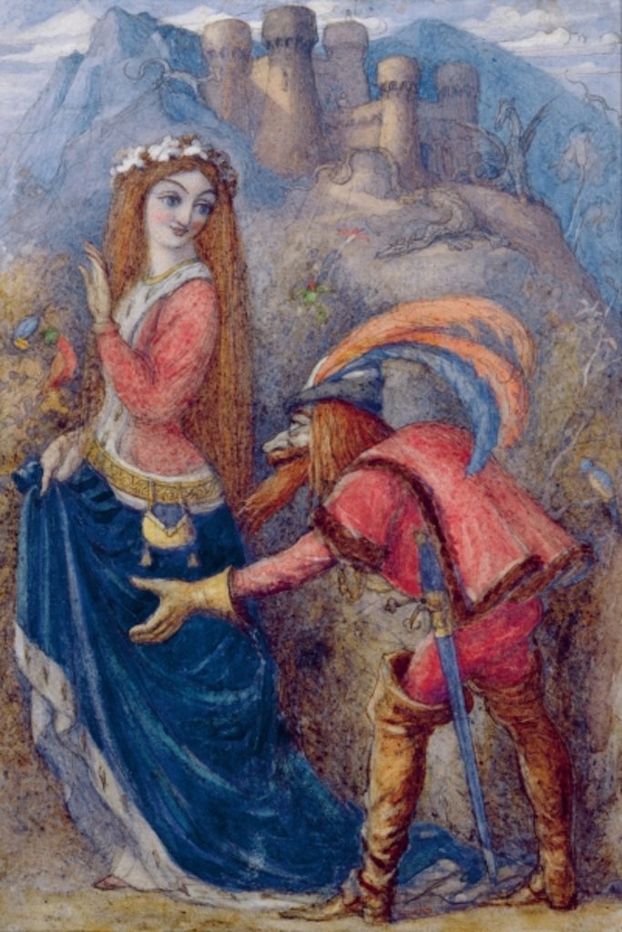 Detail of Rumpelstiltskin by Richard Doyle