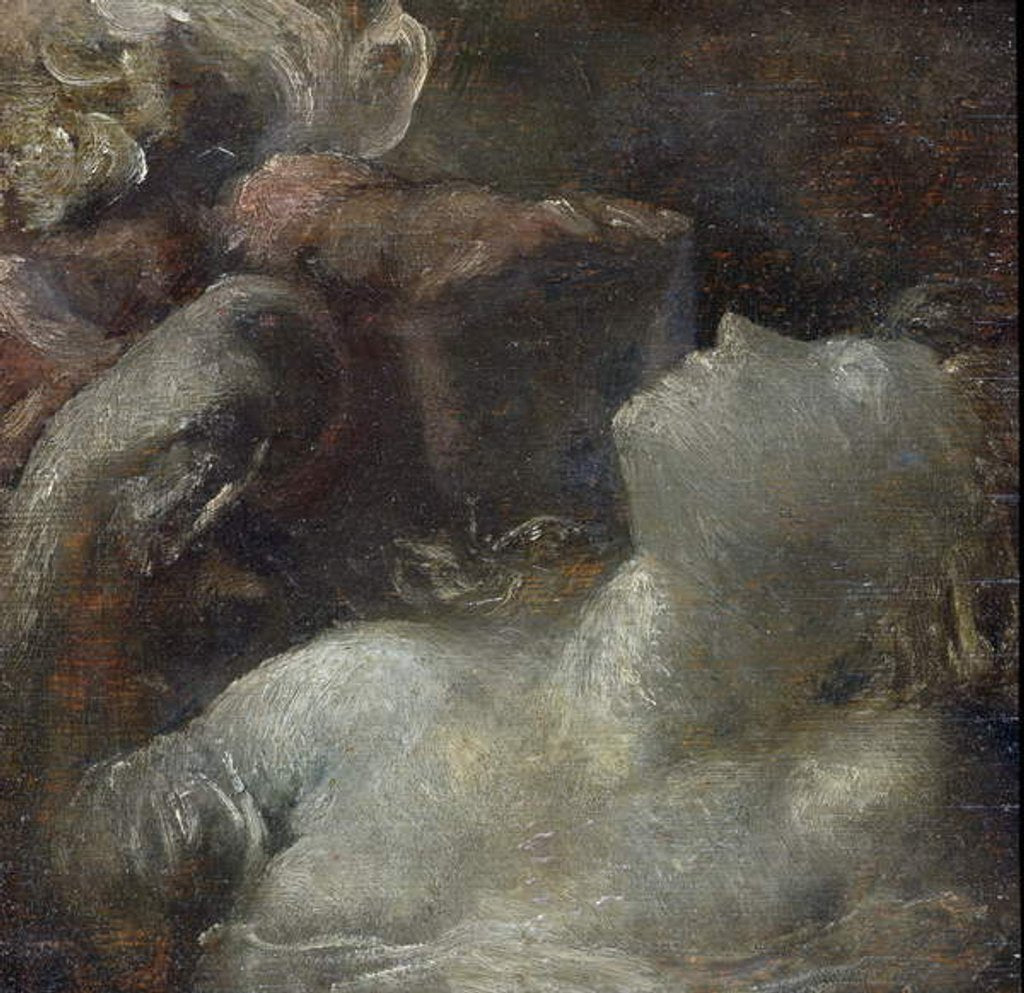 Detail of Study for 'Ophelia', c.1870 by George Frederic Watts