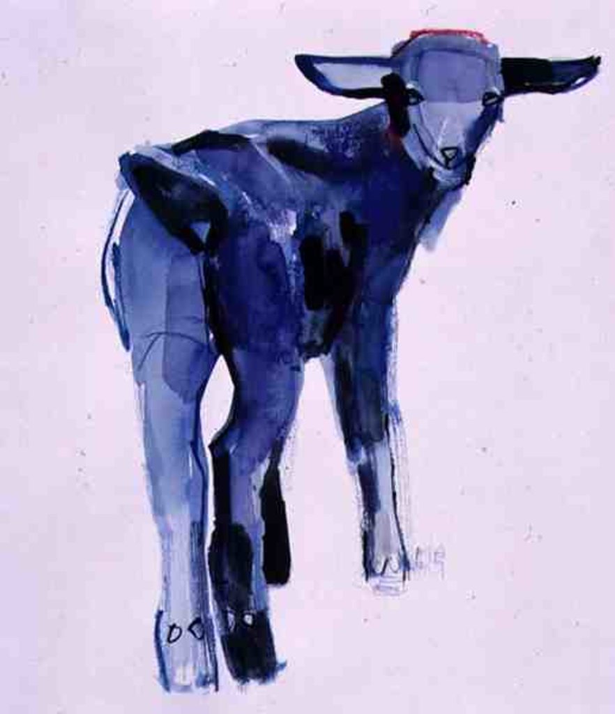 Detail of Blue Kid, Cazalla de la Sierra, 1999 by Mark Adlington