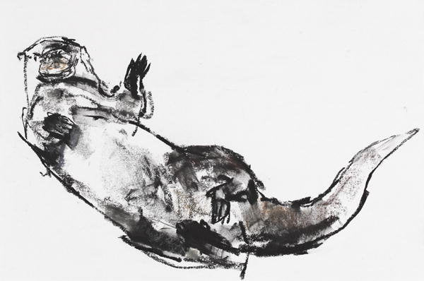 Detail of Hi by Mark Adlington