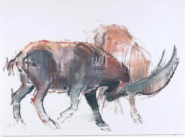 Detail of Scimitar, 2006 by Mark Adlington