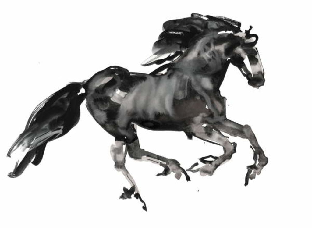 Detail of Gallop, 2015 by Mark Adlington