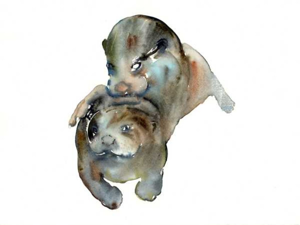 Detail of Tough love, 2014 by Mark Adlington