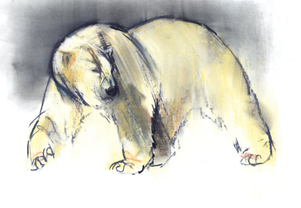 Detail of Yellow Ghost, 2016 by Mark Adlington