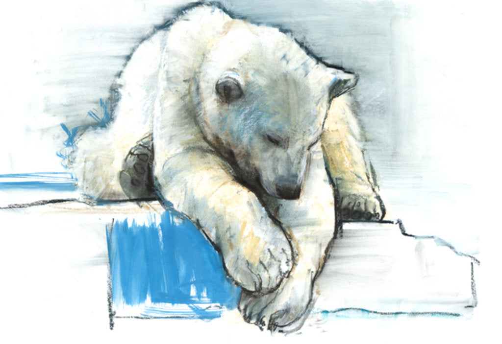 Detail of Over the Edge, 2016 by Mark Adlington