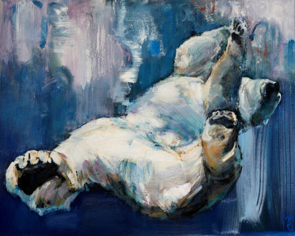 Detail of Falling, 2016 by Mark Adlington