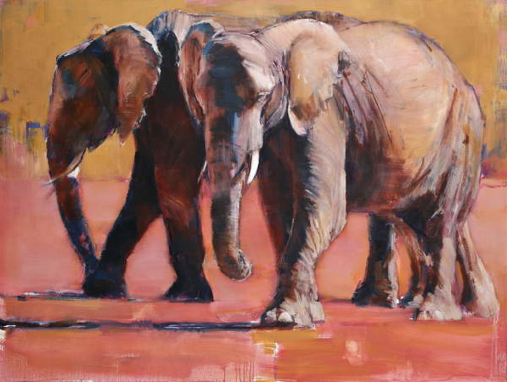 Detail of Heat, Ol Pejeta, 2018 by Mark Adlington