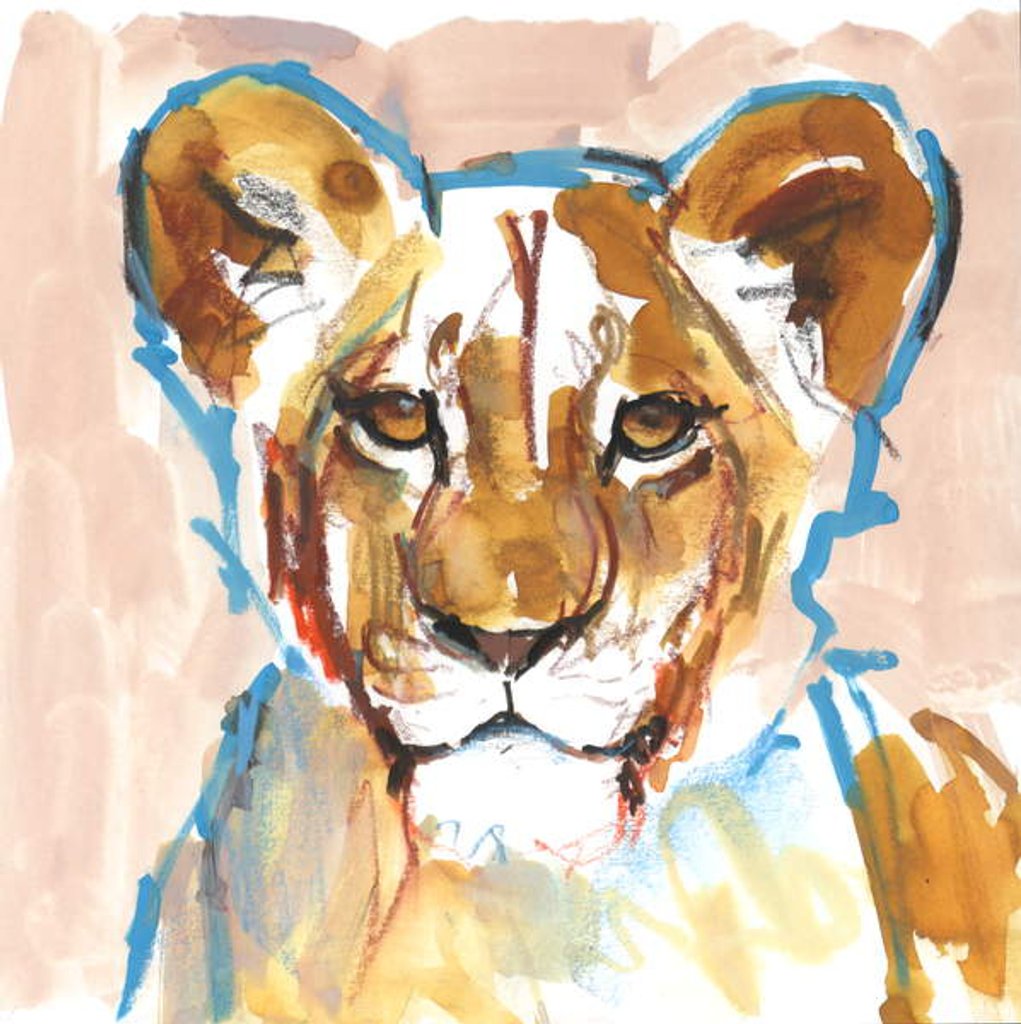 Detail of Blue Line, 2019 by Mark Adlington