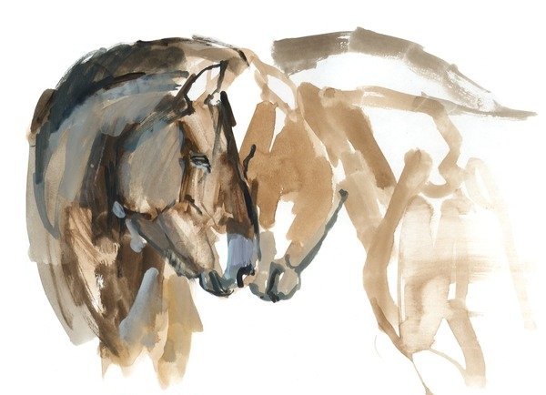 Detail of Nose to Nose, 2013 by Mark Adlington