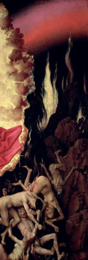Detail of Hell, panel from the Last Judgement, c.1445-50 by Rogier van der Weyden
