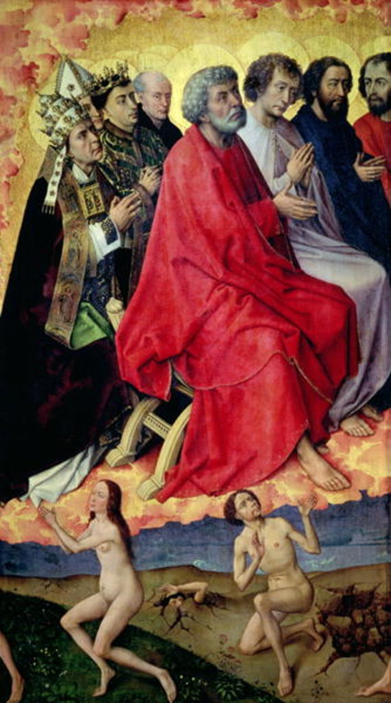 Detail of Detail of the Resurrection from the Dead by Rogier van der Weyden