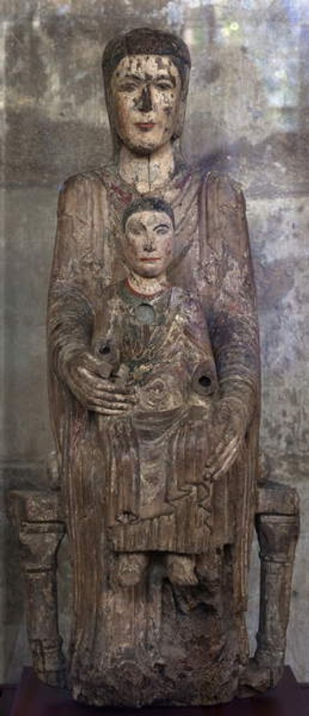 Detail of Virgin and Child by School French