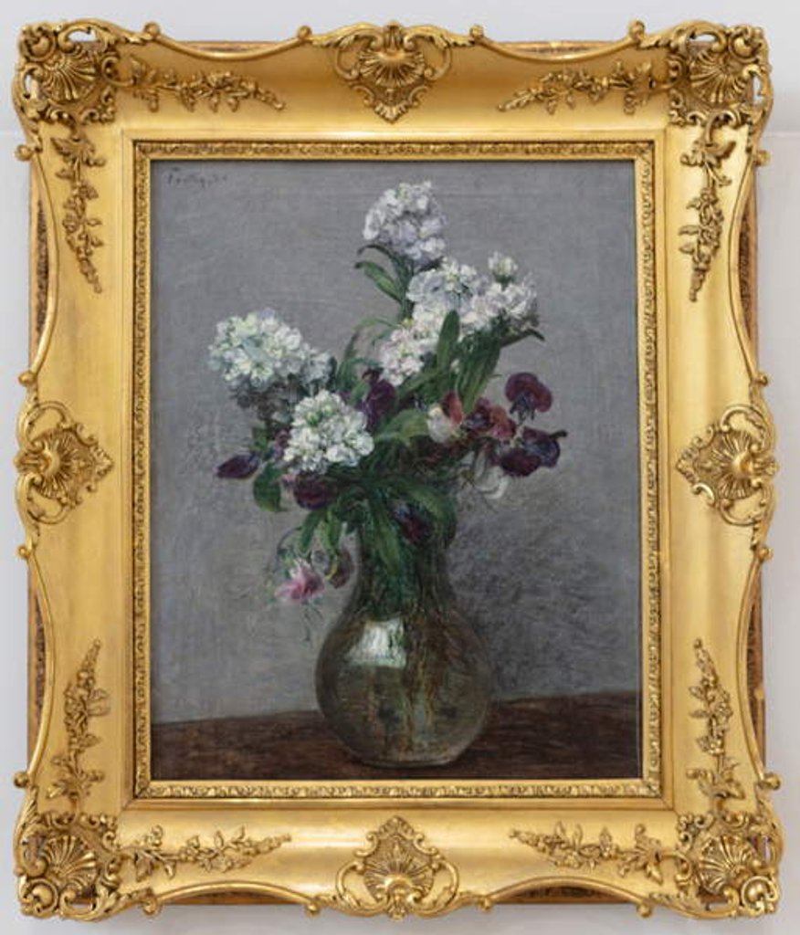 Detail of Still life, 1880 by Henri Fantin-Latour