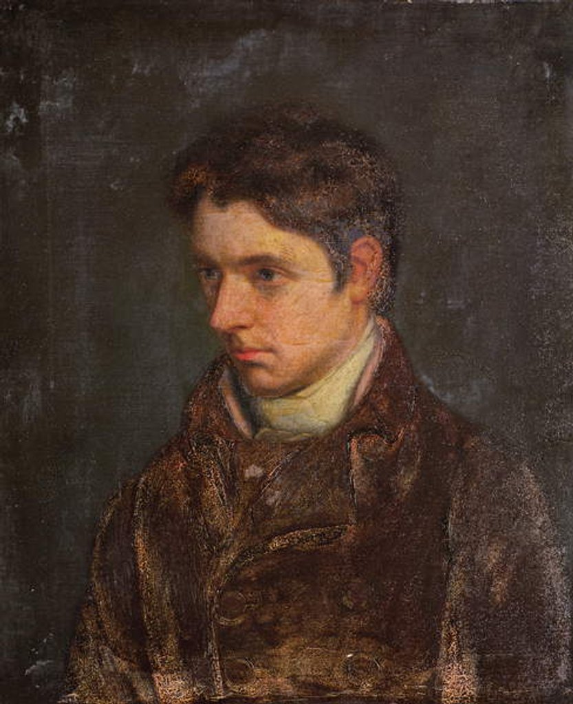 Detail of Portrait of William Hazlitt, Essayist by John Hazlitt