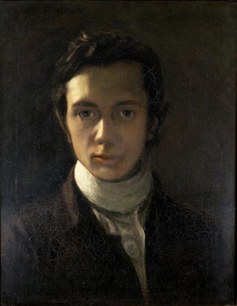 Detail of Self Portrait by William Hazlitt