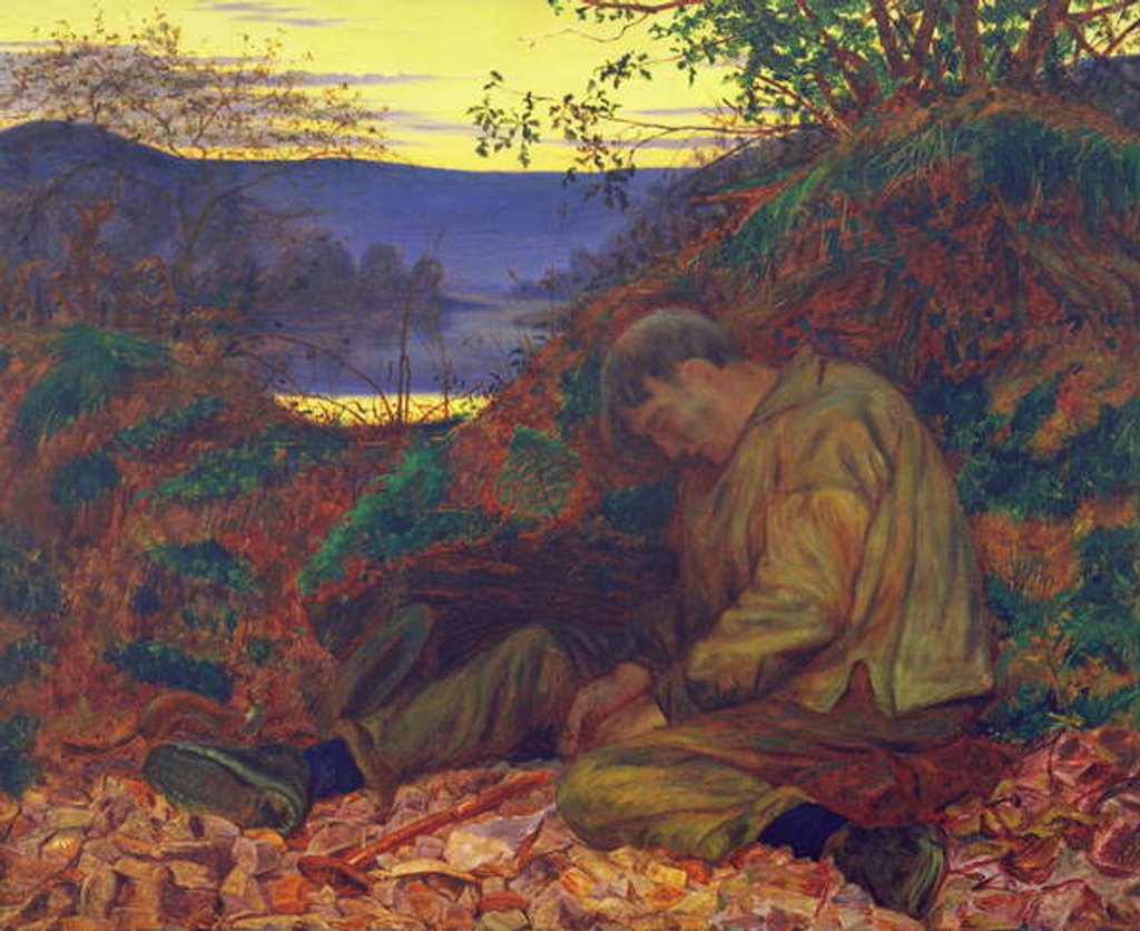 Detail of The Stonebreaker by Henry Wallis