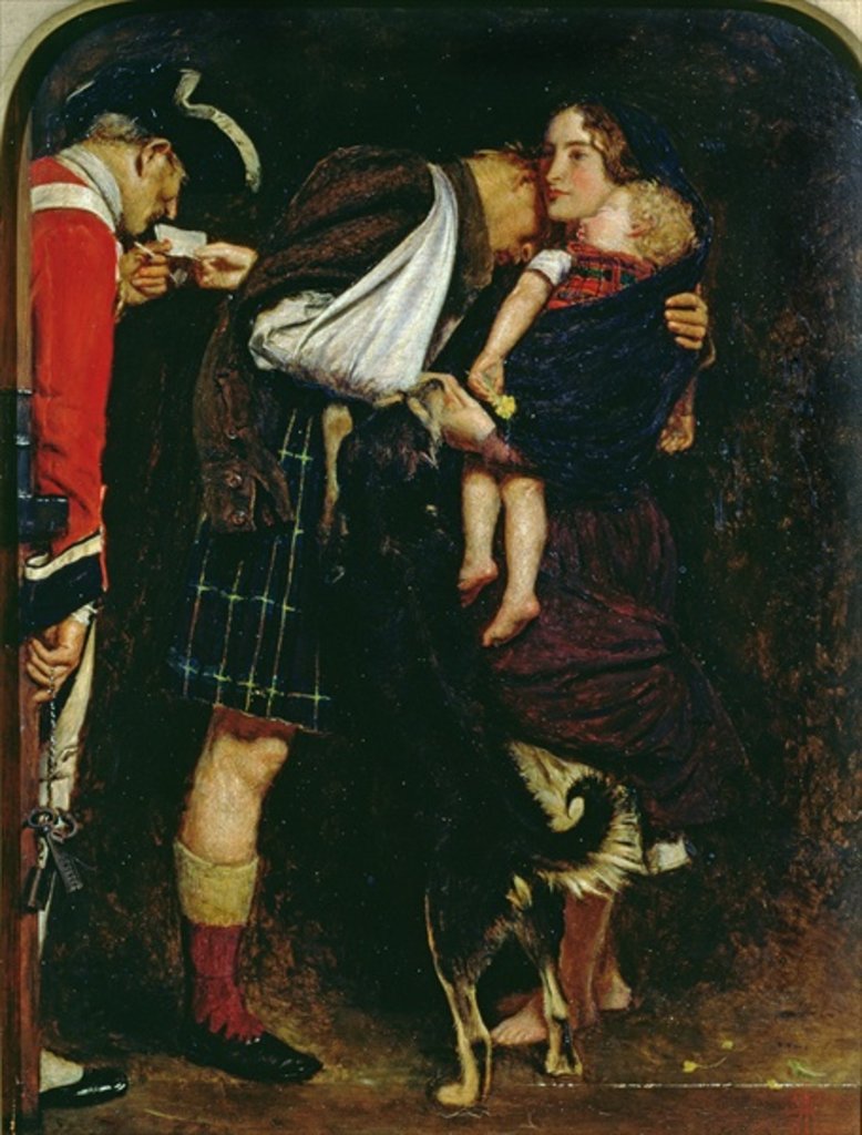 Detail of The Order of Release, 1853 by John Everett Millais