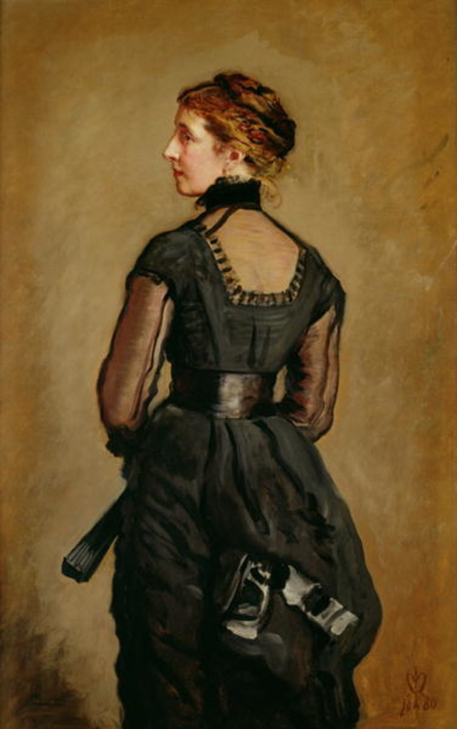 Detail of Mrs Perugini, Charles Dickens' second Daughter, 1880 by John Everett Millais