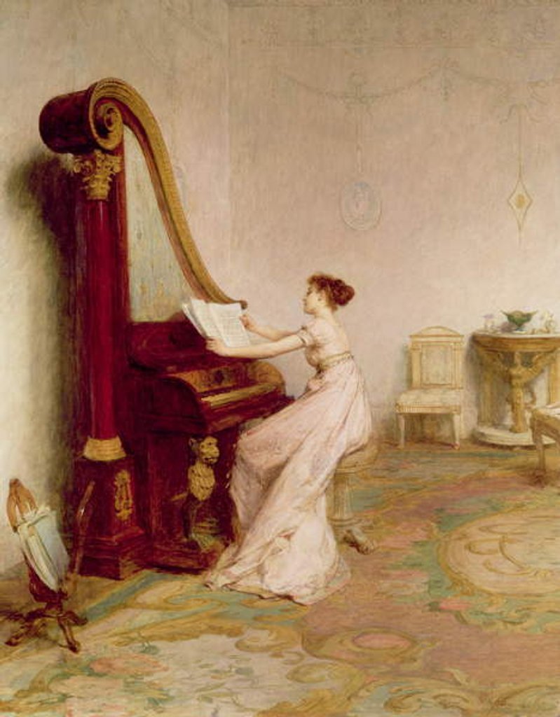 Detail of Music when soft voices die, vibrates in the memory by William Quiller Orchardson