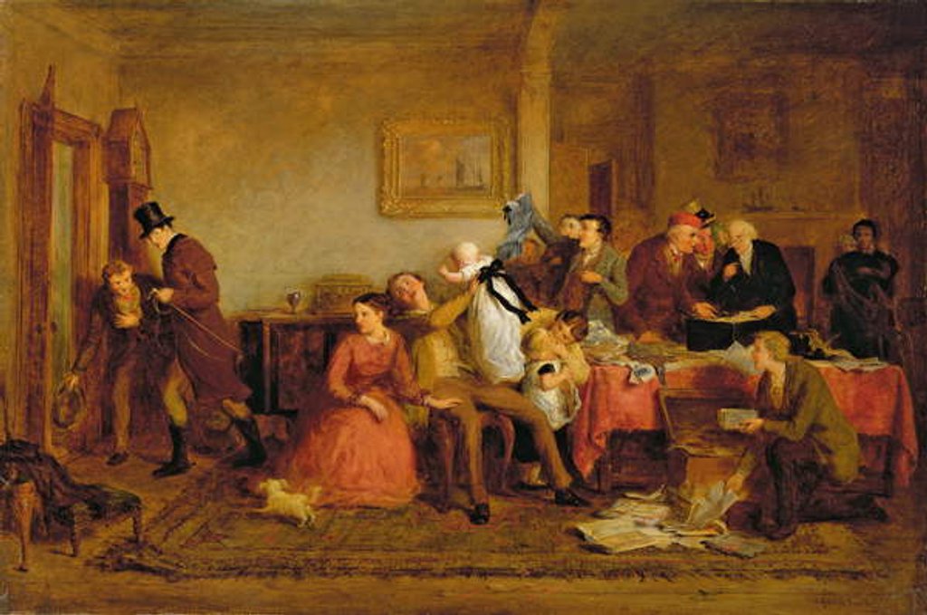 Detail of The Will Found by George Smith