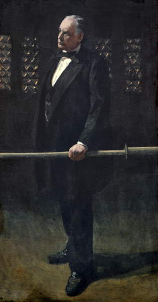 Detail of Charles Bradlaugh at the Bar at the House of Commons, c.1892-93 by Walter Richard Sickert