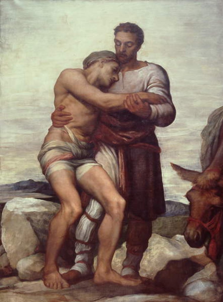 Detail of The Good Samaritan, 1852 by George Frederic Watts