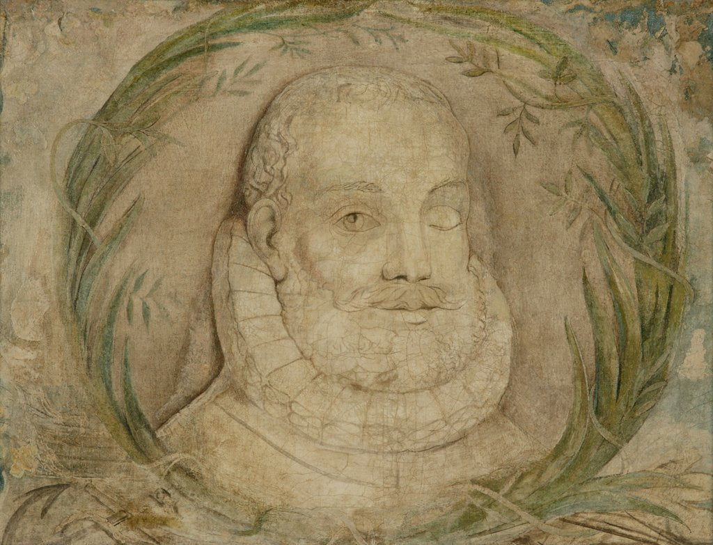 Detail of Louis Vaz de Camoens, c.1800 by William Blake