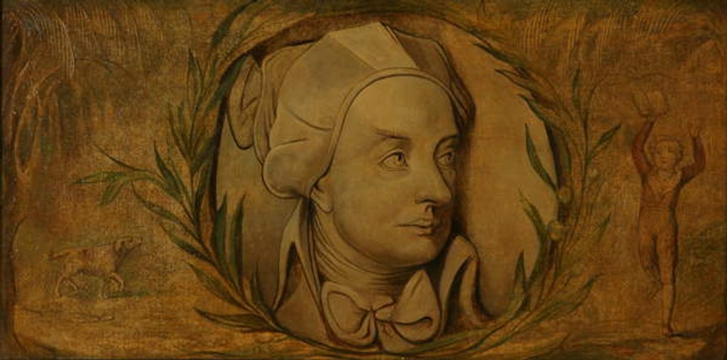 Detail of William Cowper by William Blake