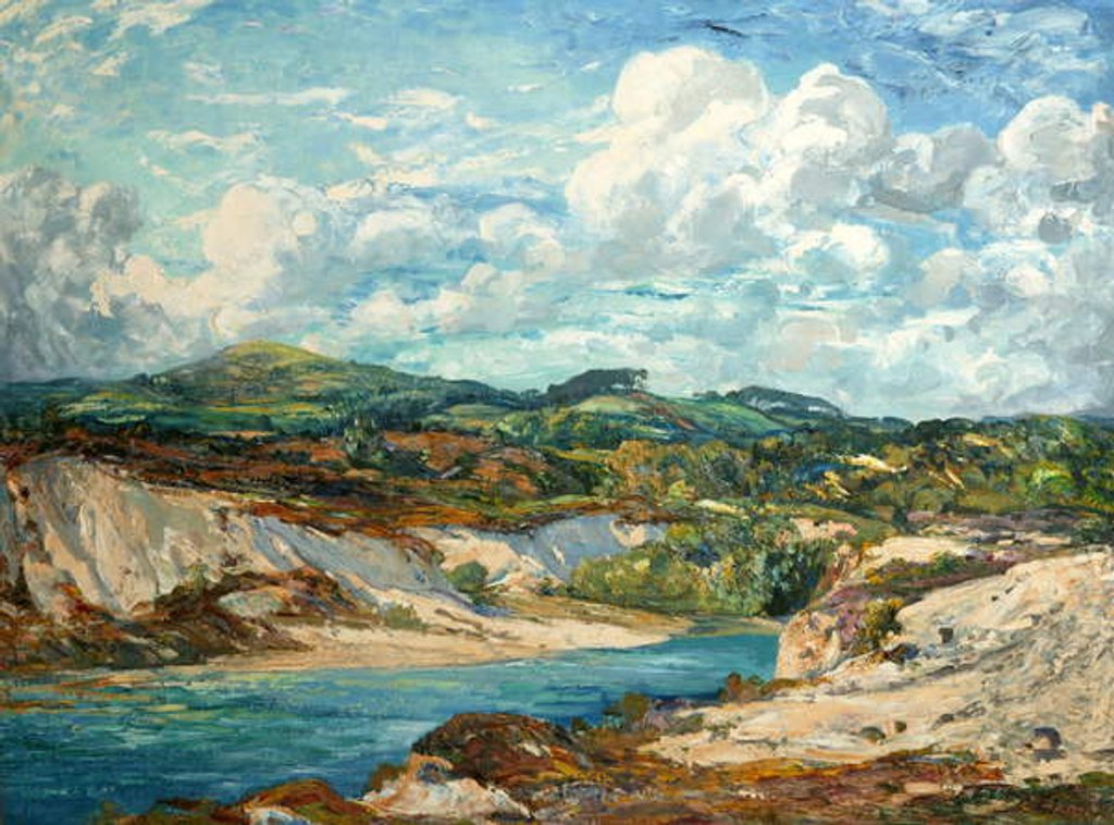Detail of Creech Barrow, Dorset, 1910 by Evelyn Cheston