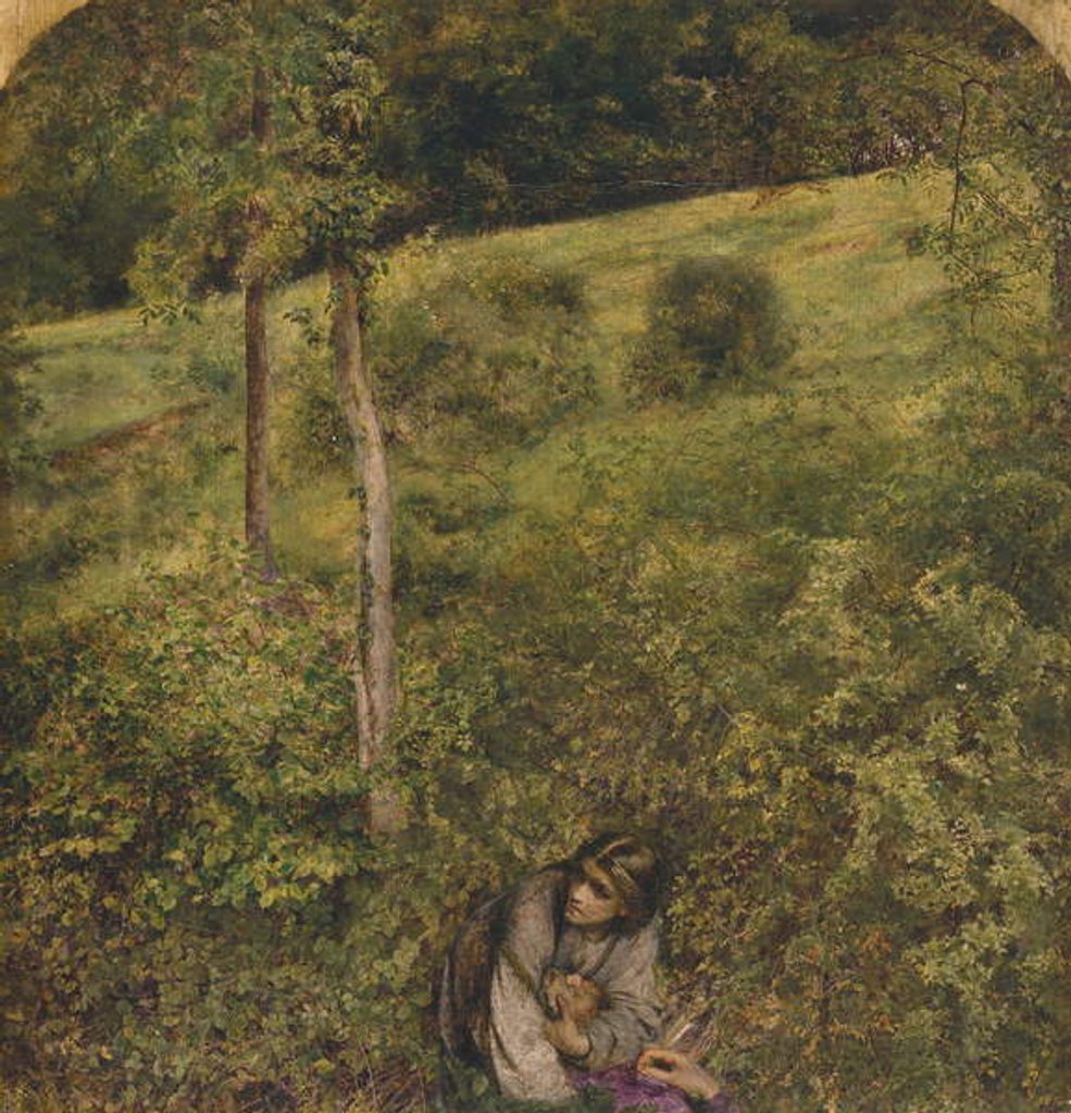 Detail of The Outlaw, 1861 by William Lindsay Windus