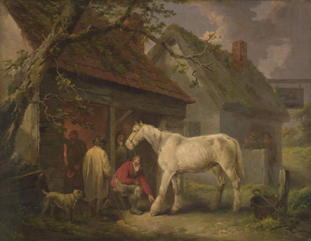 Detail of A Farrier's Shop 1793 by George Morland