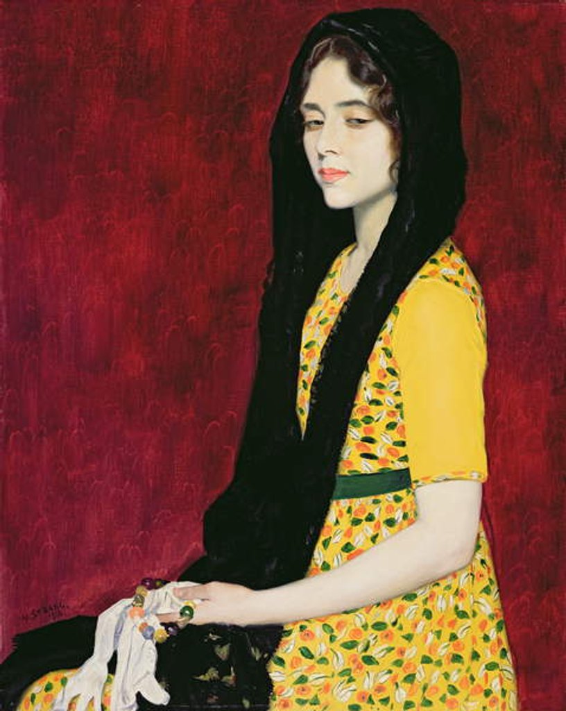 Detail of Panchita Zorolla, 1916 by William Strang