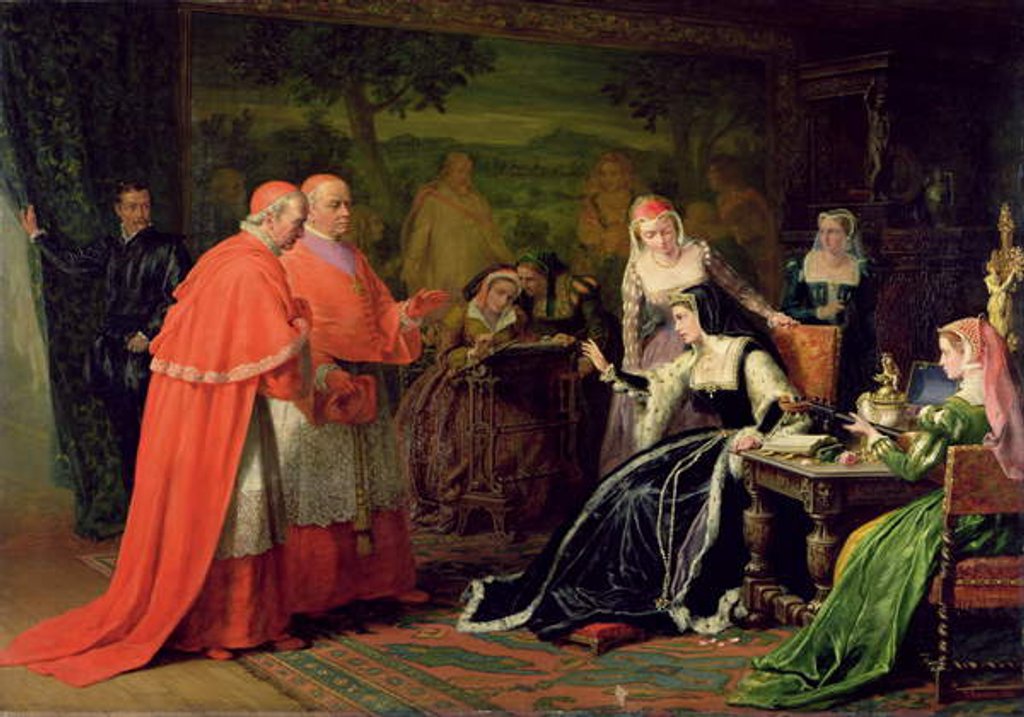 Detail of Catherine of Aragon by William III Bromley