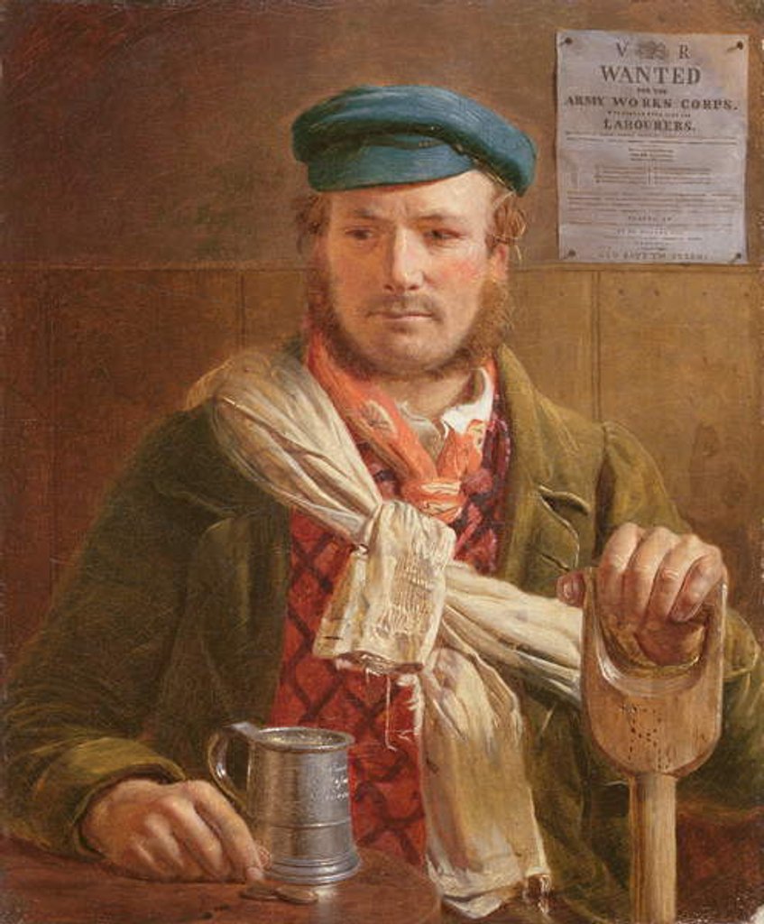 Detail of A Son of the Soil, 1856 by James Collinson