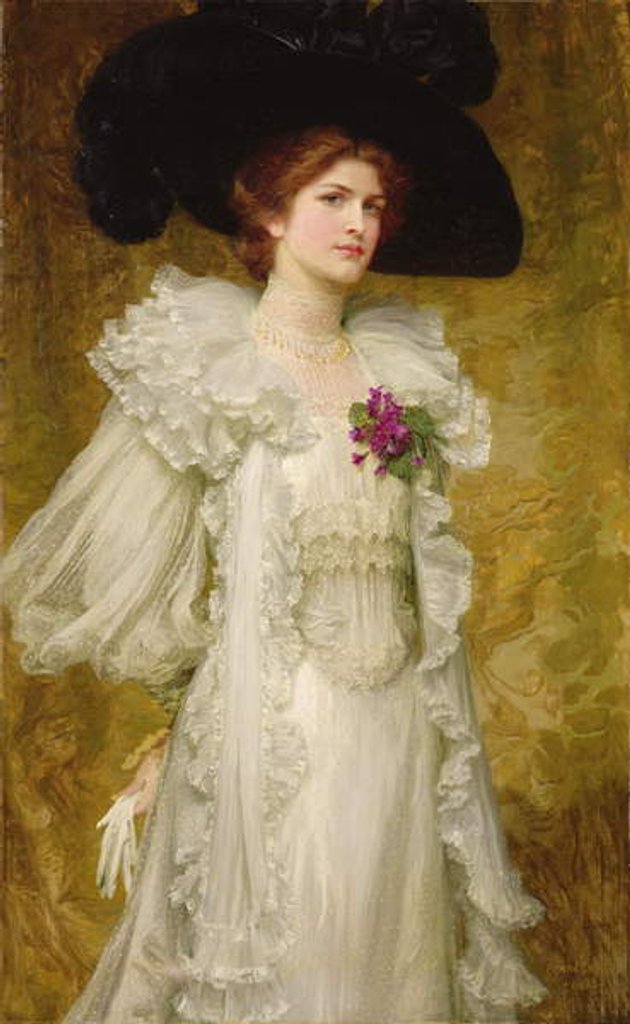 Detail of My Lady Fair, 1903 by Frank Dicksee