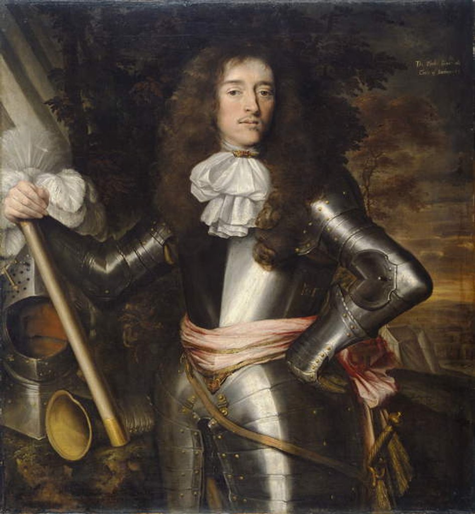 Detail of Murrough O'Brien, 1st Earl of Inchiquin, c.1660-70 by John Michael Wright