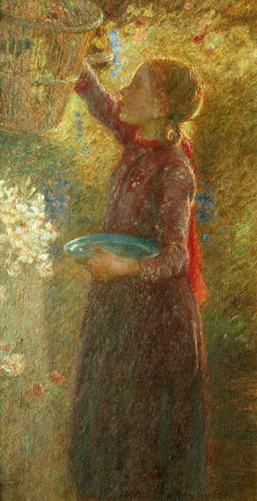 Detail of The Bird Cage, 1905 by William Edward Stott